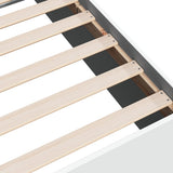 Bed Frame without Mattress White 200x200 cm 3280986