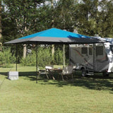 Canopy Tent Manual Blue 395 x 395 x 251 cm Fabric 42007389