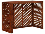 Air Conditioner Cover Rusty 110 x 50 x 105 cm Weathering Steel 8014121