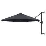 Garden Parasol Anthracite Polyester, Metal Large Tiltable 44865