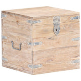Chest 40x40x40 cm Solid Acacia Wood 289640