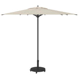 Outdoor Umbrella Base Black 48 x 48 x 32 cm Steel, Concrete 42010015
