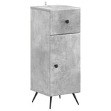 2 Piece Bathroom Cabinet Set BREDA Concrete Grey 3418047