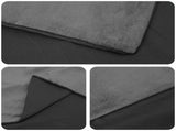 Weighted Blanket Anthracite 150 x 200 cm 7 kg 100% Cotton 205T 42044067