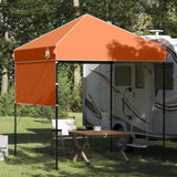 Canopy Tent Manual Orange 194 x 194 x 251 cm Fabric 42007376
