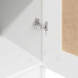 Wardrobe White 82.5x51.5x180 cm Engineered Wood 803434