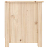 Shoe Cabinet 70x38x45.5 cm Solid Wood Pine 813779