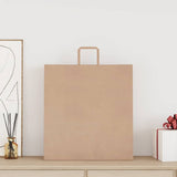 Paper Bags 50 pcs with Handles Brown 45x17x48 cm 4101807