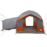 Tailgate Tent with Rainfly Water-resistant Grey and Orange 42028545