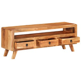 TV Cabinet 110x30x40 cm Solid Acacia Wood 337065