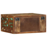ZNTS Wall-mounted Bedside Cabinets 2 pcs Solid Wood Reclaimed 4017456