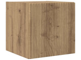 TV Cabinet Set Wall-mounted 3 pcs Artisan Oak Engineered Wood 3409023