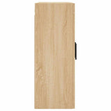 Wall Mounted Cabinet Sonoma Oak 69.5x34x90 cm 828503