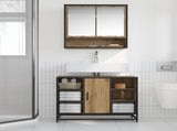 Bathroom Cabinet Artisan Oak 80 x 33 x 60 cm Engineered Wood 883638