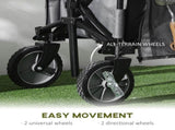 Garden Trolley, Cargo Traile on Wheels, Folding Collapsible Camping Trolley, Outdoor Utility Wagon, T3398P377621