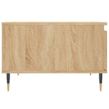 Coffee Table Sonoma Oak 55x55x36.5 cm Engineered Wood 830751