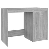 Desk Grey Sonoma 100x50x76 cm Engineered Wood 815487
