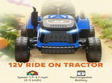 12V Ride on Tractor and Trailer with Remote Control, Music, Shifter, Start-Up Sound, for Kids Ages T3398P378934
