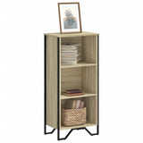 Bookcase Sonoma Oak 50x31x106 cm Engineered Wood 848605