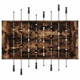 Foosball Table Smoked Oak 146.5 x 74 x 85 cm Engineered Wood 3378203