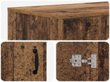 Electric Fireplace Old Wood 110 x 30 x 36.5 cm Engineered wood 8021029