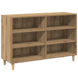 Sideboard Artisian Oak 103.5x35x70 cm Engineered Wood 856451
