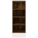 Bottom Cabinet Riga Smoked Oak 30x44.5x81.5 cm Engineered Wood 854197