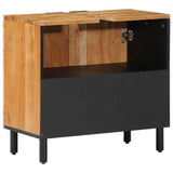 Bathroom Sink Cabinet Brown 62 x 33 x 58 cm Solid Mango Wood 4017775