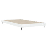 Bed Frame without Mattress High Gloss White 90x200 cm 832271