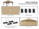 3 x 3 Pop Up Gazebo with Mosquito Netting, 1 Person Easy up Marquee Party Tent with 1-Button T3398P315964