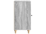 Sideboard Grey Sonoma 33 x 34.5 x 90 cm Engineered Wood 894141