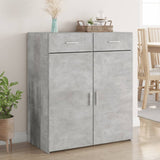 Sideboard Concrete Grey 80x42.5x93 cm Engineered Wood 3281472