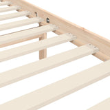Bed Frame without Mattress 90x200 cm Solid Wood Pine 3193906