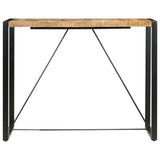 ZNTS Bar Table 140x70x110 cm Solid Mango Wood 285957