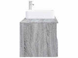 Bathroom Furniture Set 2 pcs Grey Sonoma Engineered Wood 3404050