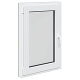 Basement Window RISOR 60 x 100 cm PVC and Glass Anthracite 42047318