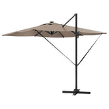 Umbrella Taupe 286 x 284 x 270 cm Aluminium and Polyester 42003322