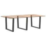 Dining Table Legs V-Shape 3 pcs Anthracite 100x cm Steel 4012674
