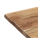 Dining Table 120x58x76 cm Solid Acacia Wood 247978