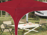 Pop-up Party Tent 290 x 290 x 245 cm Burgundy 42019851