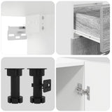 Kitchen Unit Lyon 4 pcs Grey sonoma Engineered Wood 3388346