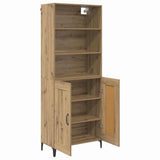 Highboard 2 pcs Artisan oak Engineered Wood 3403590
