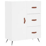 Highboard White 69,5x34x180 cm Engineered Wood 3198441