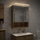 Bathroom Mirror Cabinet Artisian Oak 50 x 14.5 x 70 cm 889214