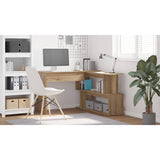 Corner Desk Artisan Oak 200.5x50x76 cm Engineered Wood 855957