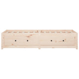 Day Bed without Mattress 90x190 cm Single Single Solid Wood Pine 821594