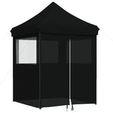 Party Tent Folding Black 200 x 200 x 306 cm Oxford Fabric 42023539