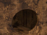 Cat House Smoked Oak 72 x 42.5 x 70 cm Engineered Wood 8000685