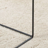 Rug OVIEDO Short Pile Beige 140x200 cm 375491
