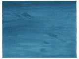 Rug OVIEDO Short Pile Turquoise 120x120 cm 375599